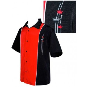 Steady Clothing - Black/Red 3 Kings Shirt Steady Clothing - Black/Red 3 Kings Shirt
