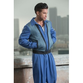 Classic Tarantula - Blue/Black Shimmer Albie Jacket Classic Tarantula - Blue/Black Shimmer Albie Jacket