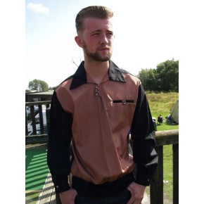 Copper Silk Goucho Shirt Copper Silk Goucho Shirt