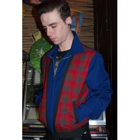 Tarantula - Blue Plaid Albie Jacket Tarantula - Blue Plaid Albie Jacket