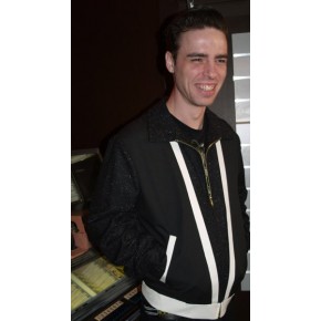 Tarantula - Black Fleck/ white Albie Jacket Tarantula - Black Fleck/ white Albie Jacket