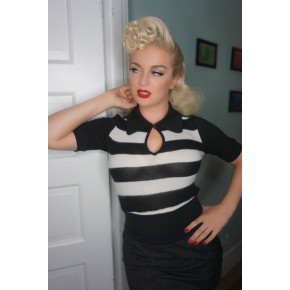 Tarantula - Lil Nothin Top Black and White Stripe Tarantula - Lil Nothin Top Black and White Stripe
