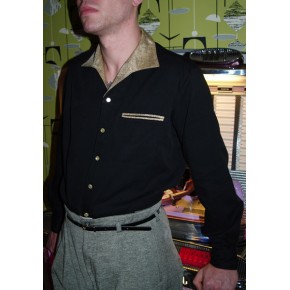 Swankys - Black/Gold Valens Shirt Swankys - Black/Gold Valens Shirt