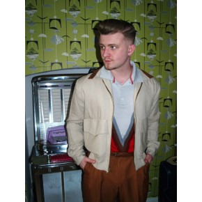 Beige/Brown Ritchie Jacket Beige/Brown Ritchie Jacket