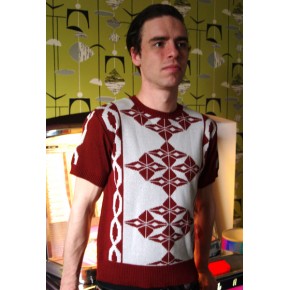 Argyll Claret Knit Argyll Claret Knit
