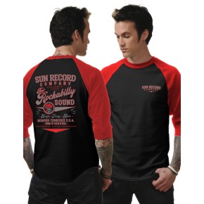 Sun Records - Rockabilly Sound Raglan Tee Sun Records - Rockabilly Sound Raglan Tee