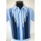 Sky Blue Diamond Knitted Shirt