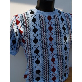 Sky Eyelet Cable Knit