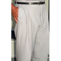 Pearl Grey High Waisted Trousers