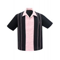 Steady - The Harper Black/Pink Shirt