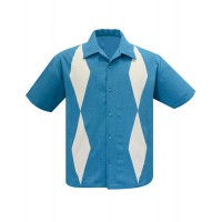 Steady -  Turquoise/Stone Diamond Duo Shirt