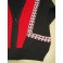 Classic Lounge Black/Red Cardigan