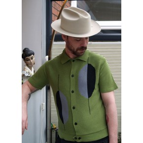 'The Boogaloo' Green Knitted Shirt