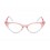 Betty - Pink Fade Reading Glasses