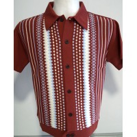The Watusi - Deep Red Knitted Shirt