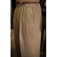 Fawn - High Waisted Trousers