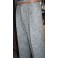 Grey Fleck High Waisted Trousers