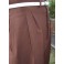 Chestnut brown - High Waisted Trousers