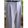 Pearl Grey - High Waisted Trousers