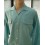 Turquoise Fleck Gab Style Shirt
