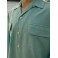 Turquoise Fleck Gab Style Shirt