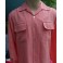 Coral Pink Fleck Gab Style Shirt