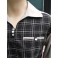 Grey/Black Check Gaucho Shirt