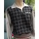 Grey/Black Check Gaucho Shirt