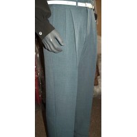 Teal High Waisted Trousers