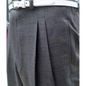 Charcoal High Waisted Trousers