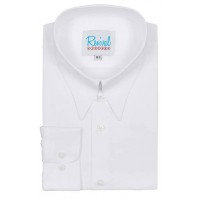 White Revival - Spearpoint Tab Collar Shirt