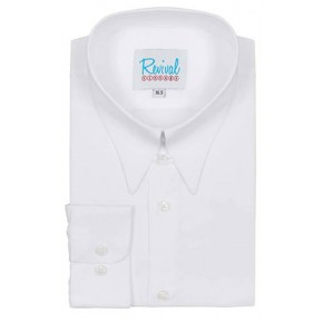 White Revival - Spearpoint collar Shirt