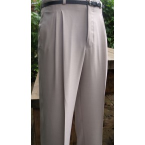 Light Stone - High Waisted Trousers