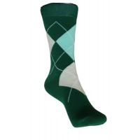 Green - Argyle Socks